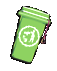 Njoynjersey Mini-car Game Trashcan Icon Clip Art